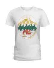 Love camping I hate people Ladies T-Shirt tile