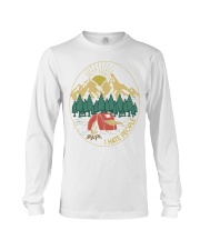 Love camping I hate people Long Sleeve Tee tile