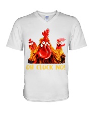 Oh Cluck No Chickens V-Neck T-Shirt tile