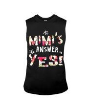 Floral at Mimi's the answer is yes Sleeveless Tee tile
