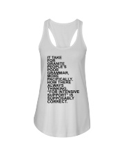 It take for granite people's poor grammar Ladies Flowy Tank tile