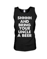 Shhhh and bring your uncle a beer Unisex Tank thumbnail