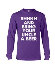 Shhhh and bring your uncle a beer Long Sleeve Tee thumbnail