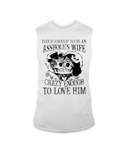 Tough enough to be an asshole's wife crazy enough Sleeveless Tee tile