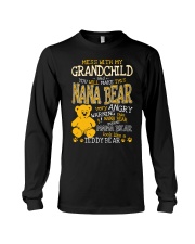 Mess with my grandchild and you make Nana bear Long Sleeve Tee thumbnail