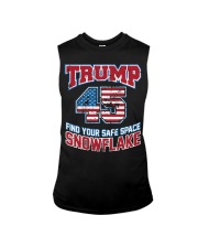 Trump 45 find your safe space snowflake Sleeveless Tee thumbnail