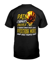 Pain changes people it makes them trust less overt Premium Fit Mens Tee tile