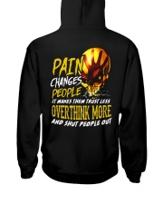 Pain changes people it makes them trust less overt Hooded Sweatshirt tile