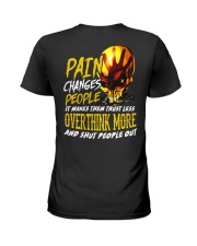 Pain changes people it makes them trust less overt Ladies T-Shirt tile