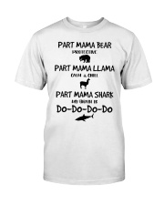 Part mama bear part mama llama part mama shark Premium Fit Mens Tee tile