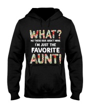 What no kids aren't mine I'm just favorite aunt Hooded Sweatshirt tile