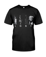 Liberty guns beer Trump Classic T-Shirt front