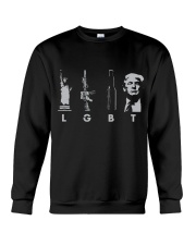 Liberty guns beer Trump Crewneck Sweatshirt thumbnail