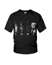 Liberty guns beer Trump Youth T-Shirt thumbnail
