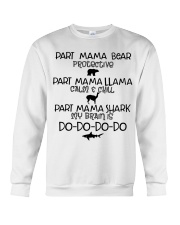 Part mama bear protective part mama llama calm and Crewneck Sweatshirt tile