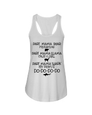 Part mama bear protective part mama llama calm and Ladies Flowy Tank tile
