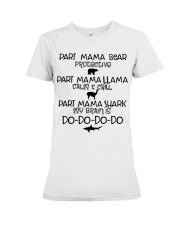 Part mama bear protective part mama llama calm and Premium Fit Ladies Tee tile