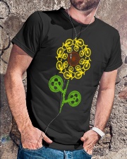 Bicycle sunflower Classic T-Shirt lifestyle-mens-crewneck-front-4