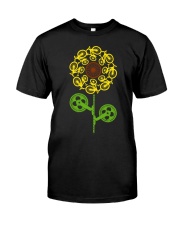 Bicycle sunflower Premium Fit Mens Tee tile