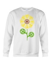 Bicycle sunflower Crewneck Sweatshirt tile