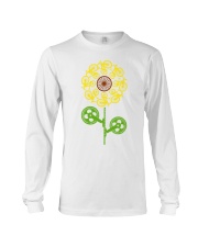 Bicycle sunflower Long Sleeve Tee tile