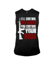 I 'll control my guns you control your kids Sleeveless Tee tile