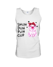 Shuh duh fuh cup Pig Unisex Tank tile