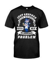 Just another beer drinker with a meat rubbing Premium Fit Mens Tee tile