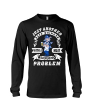 Just another beer drinker with a meat rubbing Long Sleeve Tee tile