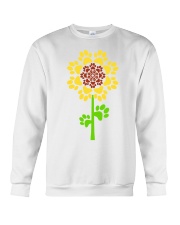 Sunflower Dog Paw Crewneck Sweatshirt tile