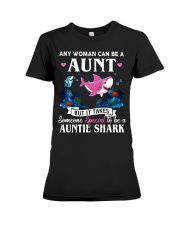 Any woman can be a aunt but it takes someone Premium Fit Ladies Tee front