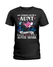 Any woman can be a aunt but it takes someone Ladies T-Shirt tile