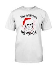 Michael Myers Time to Kill Some Ho Ho Hos Shirt Premium Fit Mens Tee tile