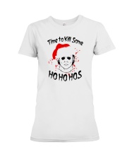Michael Myers Time to Kill Some Ho Ho Hos Shirt Premium Fit Ladies Tee tile
