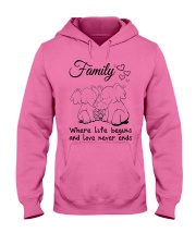 Elephant - Family Hooded Sweatshirt tile