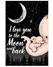I love you to the moon and back 16x24 Poster front