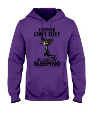 I Either can't sleep or I can't stop sleeping Hooded Sweatshirt tile