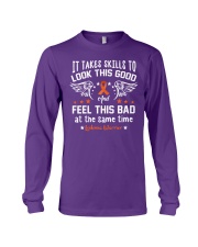 Leukemia warrior - it takes skills Long Sleeve Tee tile