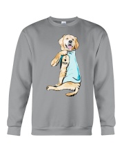 Golden retriever love mom Crewneck Sweatshirt tile
