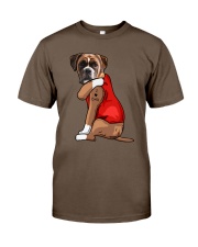 Boxer love dad Classic T-Shirt tile