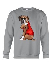 Boxer love dad Crewneck Sweatshirt tile