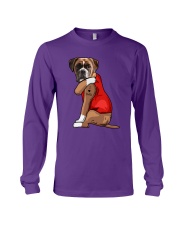 Boxer love dad Long Sleeve Tee tile