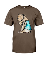 Pitbull love mom Classic T-Shirt tile