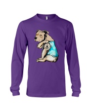 Pitbull love mom Long Sleeve Tee tile