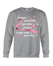 Breast cancer awareness - count your smiles Crewneck Sweatshirt tile