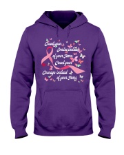 Breast cancer awareness - count your smiles Hooded Sweatshirt tile