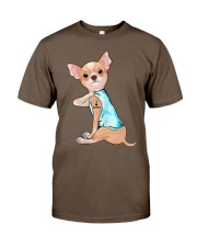 Chihuahua love grandpa Classic T-Shirt tile