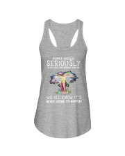 Elephant - Expect Ladies Flowy Tank tile