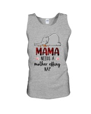 Mama needs a mother effing nap Unisex Tank tile