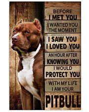 I am your Pitbull 16x24 Poster front